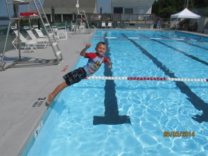 Pool action - Margaret Staruc