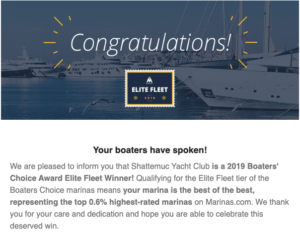 Boat's Choice Award 2019 Elite